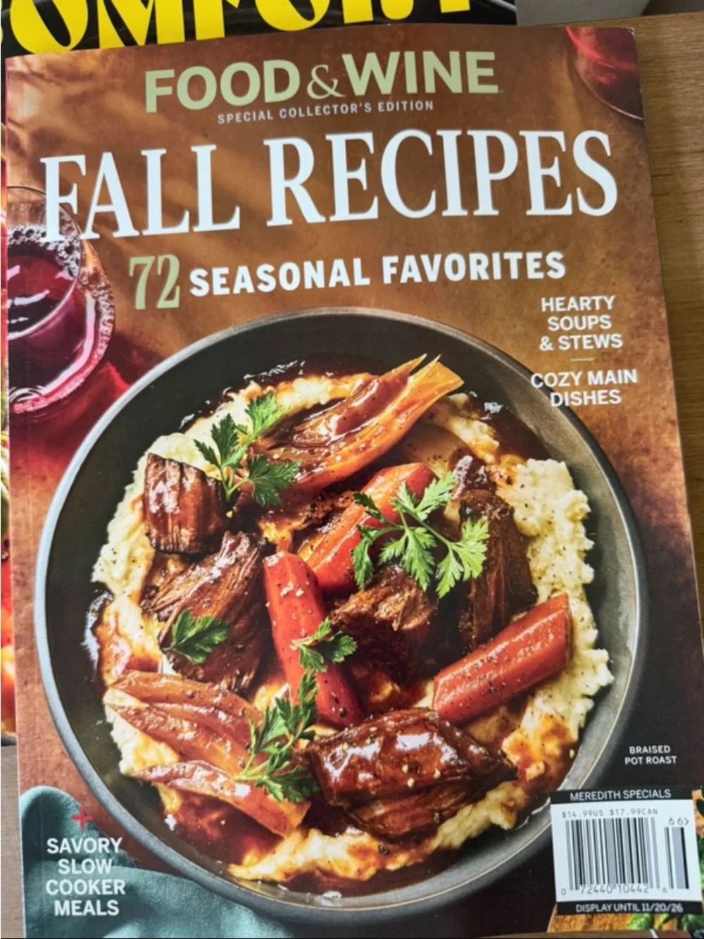 Fall Magazine Bundle x5 Magnolia 2026 Journal Fall Recipes Baking
